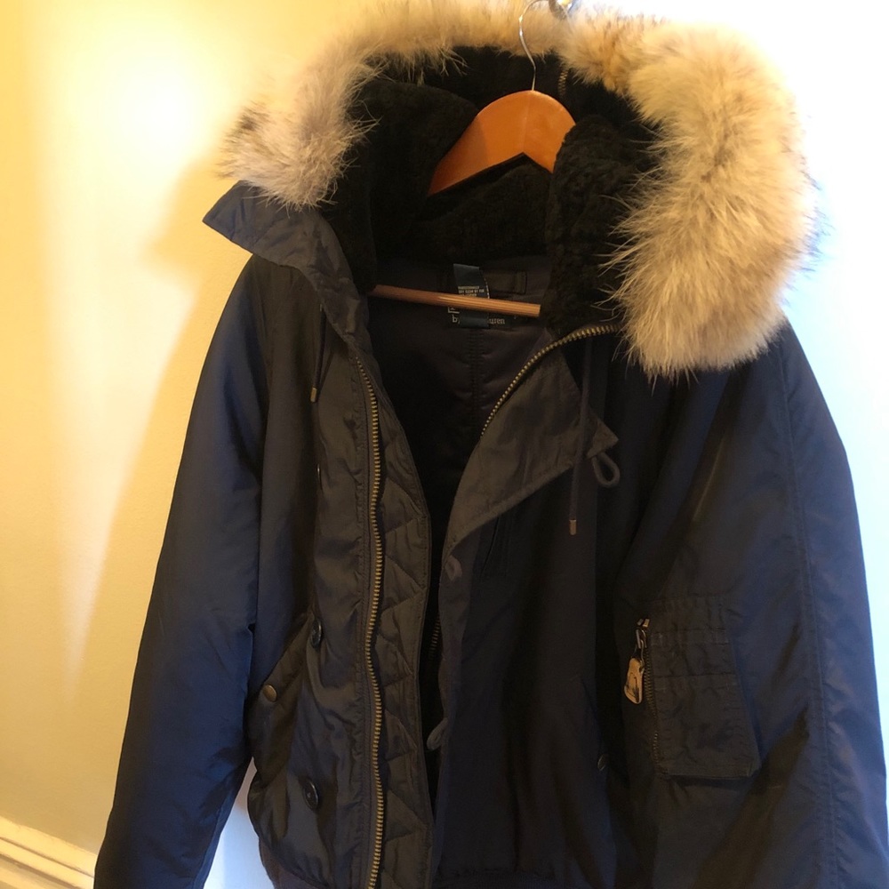 Polo Ralph Lauren Coyote Fur Bomber jacket